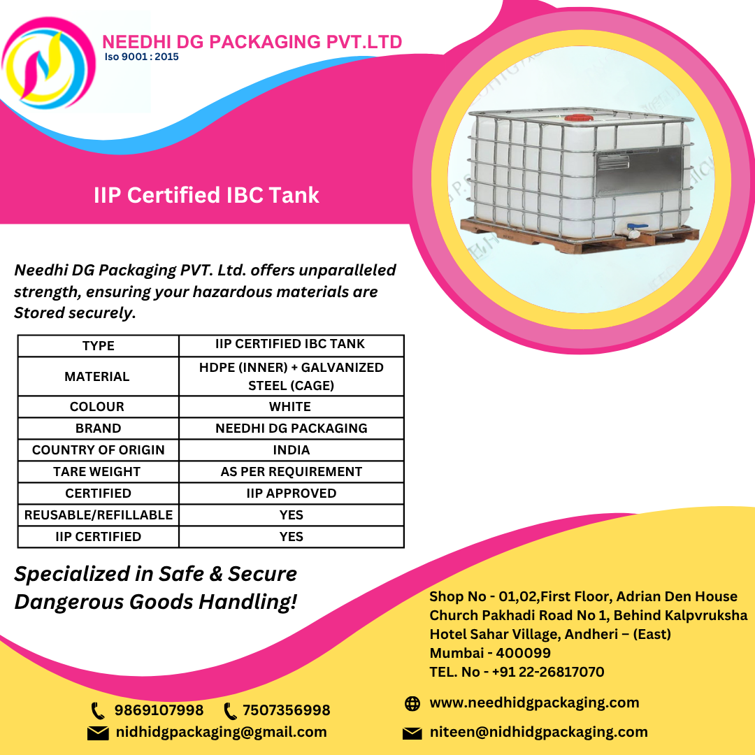 IIP Certified IBC Tank