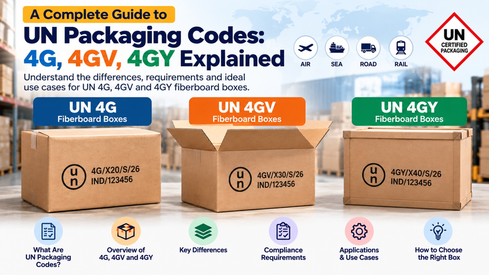4G vs 4GV vs 4GY Fiberboard Boxes: What's the Difference?