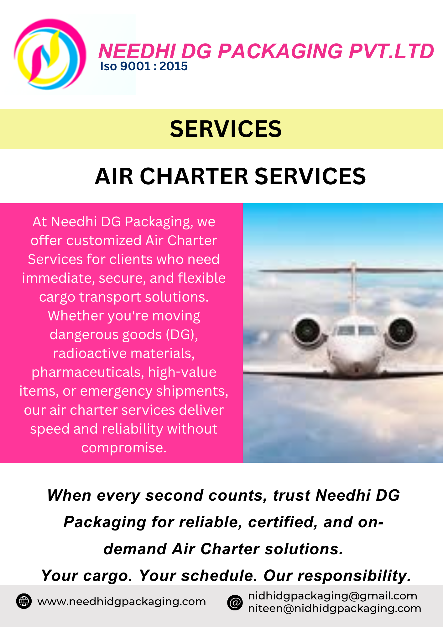AIR CHARTER SERVICES 